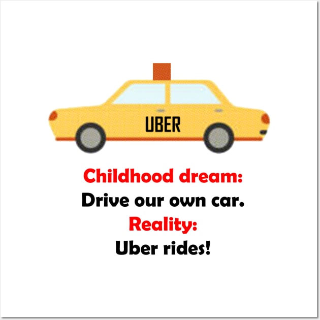 Uber Ride Wall Art by Whitt & Whack